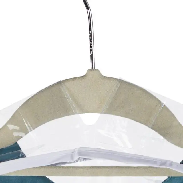 Alt view image 7 of 7 - Set of Three Clear Vinyl Shoulder Covers (Size 12" x 22" x 2")