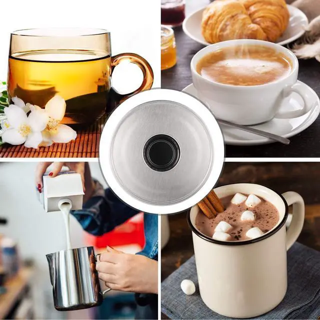 Alt view image 5 of 7 - Simtive Teapot Warmer, Brushed Stainless Steel Tea Warmer with Tealight Holder, Silver
