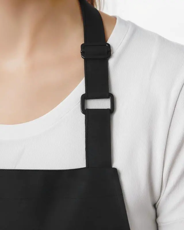 Alt view image 4 of 7 - Utopia Kitchen 1 Pack Bib Apron, Adjustable Cooking Apron with 2 Pockets, Water Resistant, Chef Kitchen Apron for Women Men