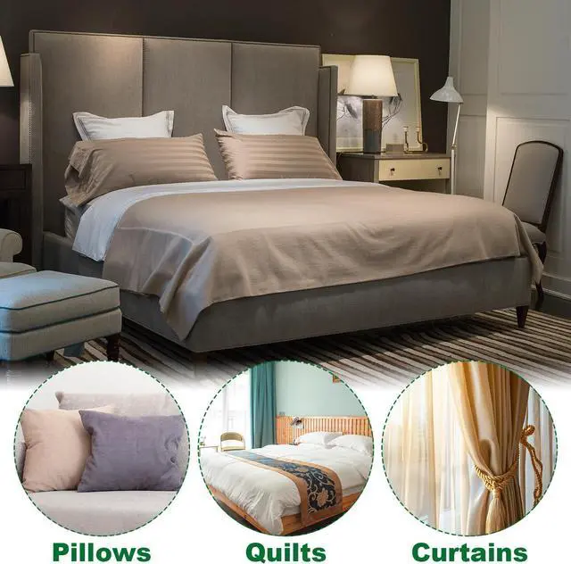 Alt view image 7 of 7 - NQEUEPN 6pcs Duvet Clips for Comforter Inside, Quickly Install Padded Clips Comforter Blanket Fasteners Strong Hold Quilt Clips Duvet Snaps Prevent Comforter from Shifting Bedding Accessories