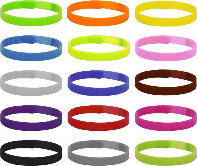 Main image of Luter 15 Colors 20x1cm Puppy Collars, Soft Adjustable Whelping Collars | Fit for Puppy ID Collars for Newborn Dog Kittens for Pet