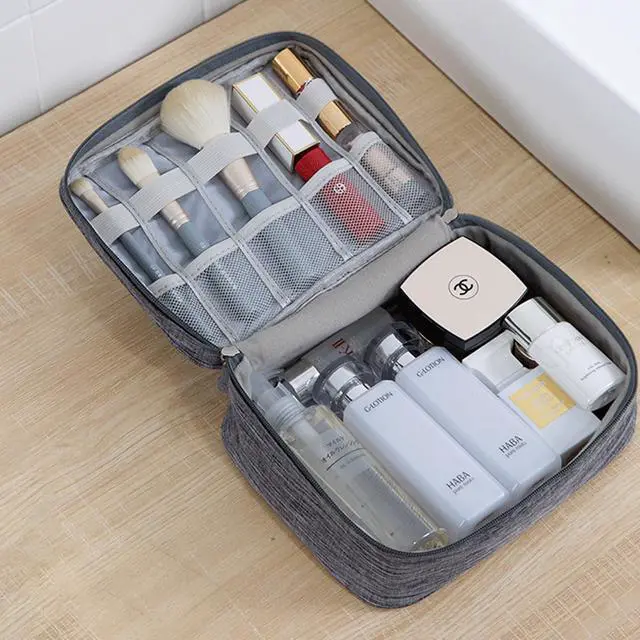 Alt view image 7 of 7 - Organizer Case Small Electronic Devices USB Charger Accessories Mouse Phone Cable SD Power Bank Earphone