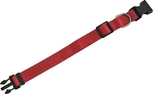 Alt view image 3 of 5 - Adjustable Nylon Dog Collar, Reflective Collar 1 Inch 3/4 Inch 5/8 Inch Wide, for Large Medium Small Dogs