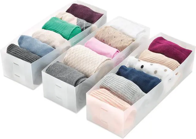 Alt view image 3 of 4 - Whitmor Drawer Organizers, Small, S/3