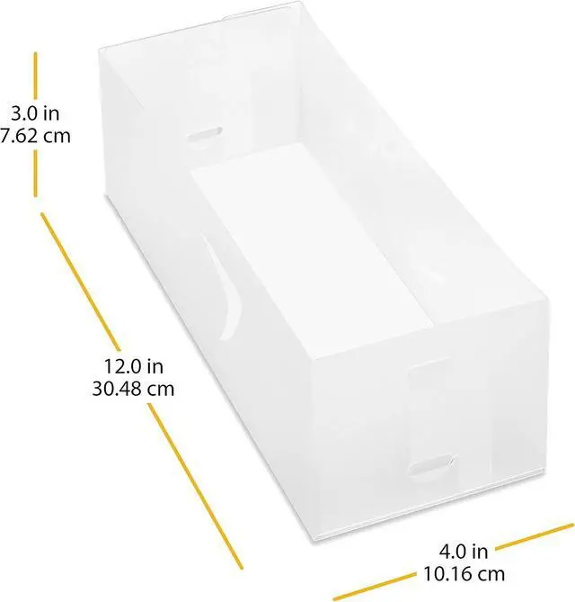 Alt view image 4 of 4 - Whitmor Drawer Organizers, Small, S/3