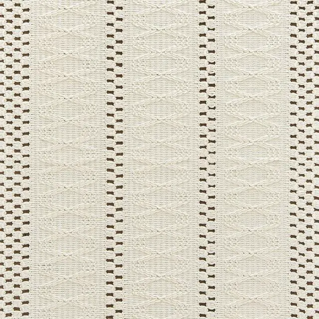 Alt view image 6 of 7 - ZeeMart Macrame Style Boho Placemats Set of 4, Ivory 12x20 Inch | Decorative Farmhouse Table Mats, Natural Cotton Woven Place Mats, Bohemian Home Decor for Kitchen Dining Table