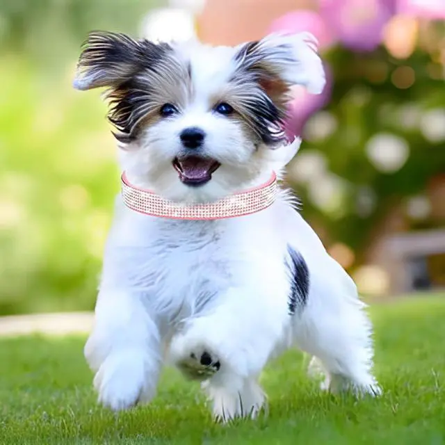 Alt view image 2 of 5 - rhinestonedog Dog Collars for Small Dogs, Puppy Kitten Chihuahua Pink xs | Cute Luxury Female Dog Collar Adorable Crystal Diamond Kitten Cats princess crystal jewelry puppies pet-collars pretty