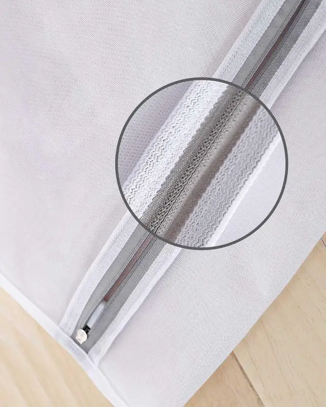 Alt view image 4 of 6 - Laundry Bags Mesh Wash Bags(4Pcs,16 x 20 Inches),delicate laundry bag for College,Dorm,Storage