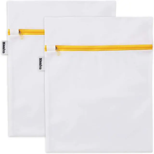 Alt view image 2 of 7 - Mamlyn Mesh Laundry Bag for Delicates, Wash Bag for Underwear and Lingerie, Makeup Organizer Bag (2 Small)