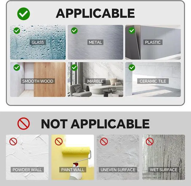 Alt view image 7 of 7 - Suction Cup Hooks for Shower, Heavy Duty No Drill Bathroom Hooks for Towels, Robes and Loofahs, Reusable Waterproof Hooks for Glass, Mirror and Tile, Brushed Nickel, 4 Pack