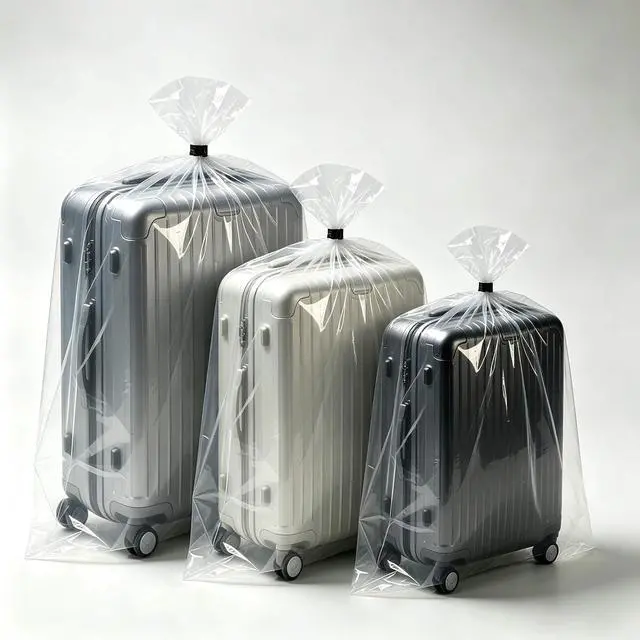 Alt view image 4 of 7 - Large Plastic Bags 40x60 inches Great for Storage and Moving | Large Plastic Moving Bags for Luggage, Suitcase, Comforter, Home Appliance, Kids Bike, Garage and More (5 pcs)