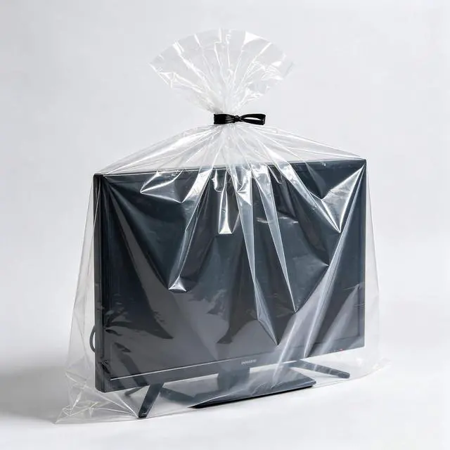 Alt view image 5 of 7 - Large Plastic Bags 40x60 inches Great for Storage and Moving | Large Plastic Moving Bags for Luggage, Suitcase, Comforter, Home Appliance, Kids Bike, Garage and More (5 pcs)