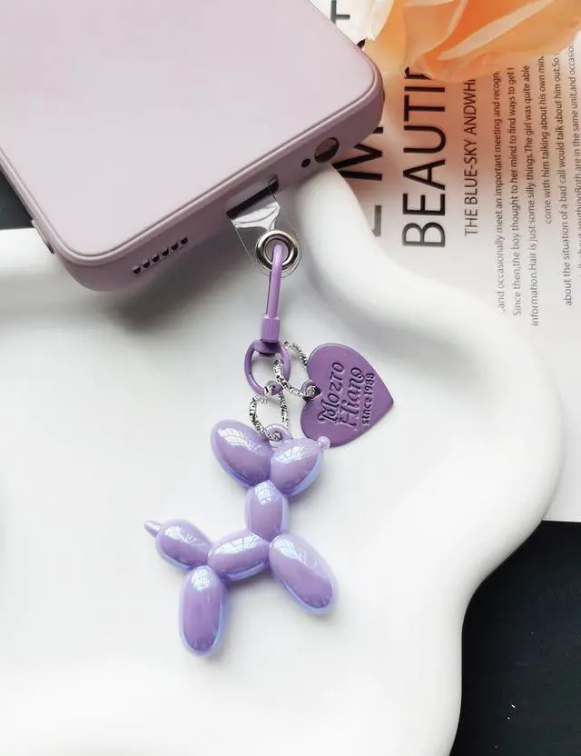 Alt view image 5 of 7 - Paracord Rope Bag Charm with Key Ring, Colorful Braided Backpack Purse Tote Bag Charms for Women