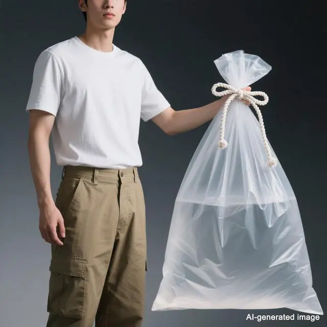 Alt view image 4 of 6 - Large Plastic Bags 40x60 Inches Perfect for Moistureproof, Dustproof | Clear Plastic Storage Bags Furniture Plastic Perfect for Luggage, Home Appliances, Toys, Equipments, Moving and More (5 pack)