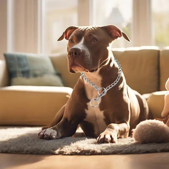 Alt view image 3 of 7 - Choke Collar for Dogs,Small Dog Choker Collar Chain Metal Dogs Collars XS | Choker Collar Chain Metal Dogs Link Training Collars Cute P Slip Puppy Martingale Collars for XXS XS Medium Large Big XL XS