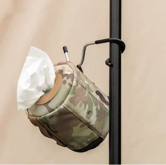 Alt view image 6 of 7 - 4PCs Garage Shelving Storage and Outdoor Camping Lantern Hooks, Non-Slip Bird Feeder and Kitchen Shelving Pole Hooks