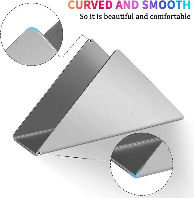 Alt view image 4 of 5 - Silver Stainless Steel304# Napkin Holder for Table,Metal Standing Tissue Dispenser Organizer for Kitchen Dining Table,Cocktail Picnic Bar Napkins Holder,Upright Metal Napkin Dispenser.1 Piece