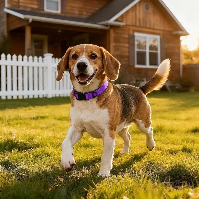 Alt view image 7 of 7 - Reflective Dog Collar with Quick Release Buckle - Metal Ring - Adjustable Soft Neoprene Padded Basic Dog Collar for Small Medium Large Dogs (Purple, Small :Width 1",Neck 11.8-15.7")