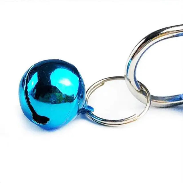 Alt view image 4 of 4 - Reflective Cat Collar Breakaway with Bells, 2 Pack Pet Cat Collar Adjustable 7.5-12.5 Inch (Sky Blue)