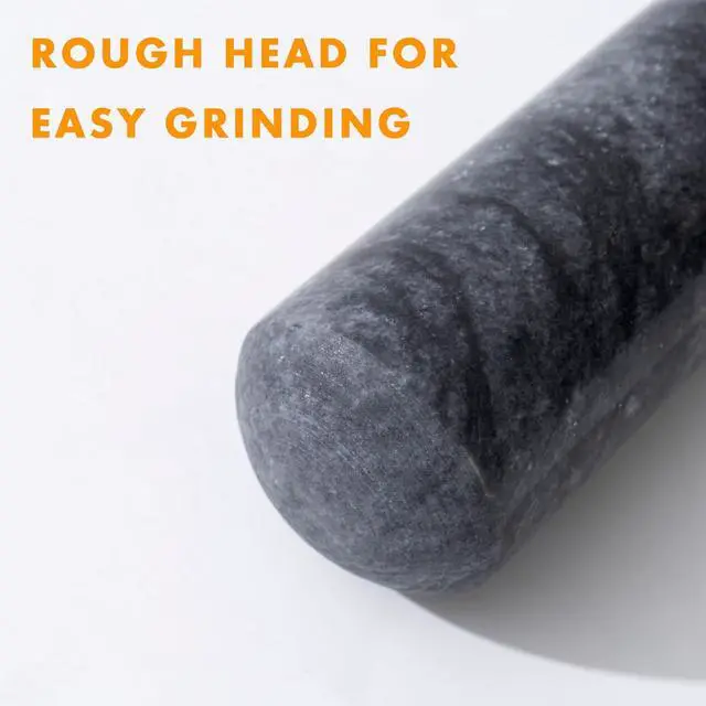 Alt view image 3 of 4 - Marble Pestle, Easy Grinding, Suitable for Granite, Marble, Wood and Other Types of Mortar Replacement Pestle