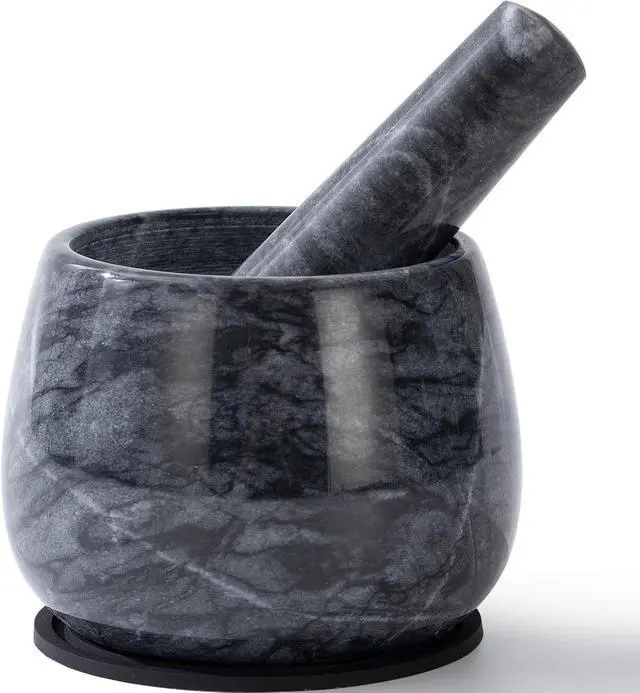 Alt view image 4 of 4 - Marble Pestle, Easy Grinding, Suitable for Granite, Marble, Wood and Other Types of Mortar Replacement Pestle