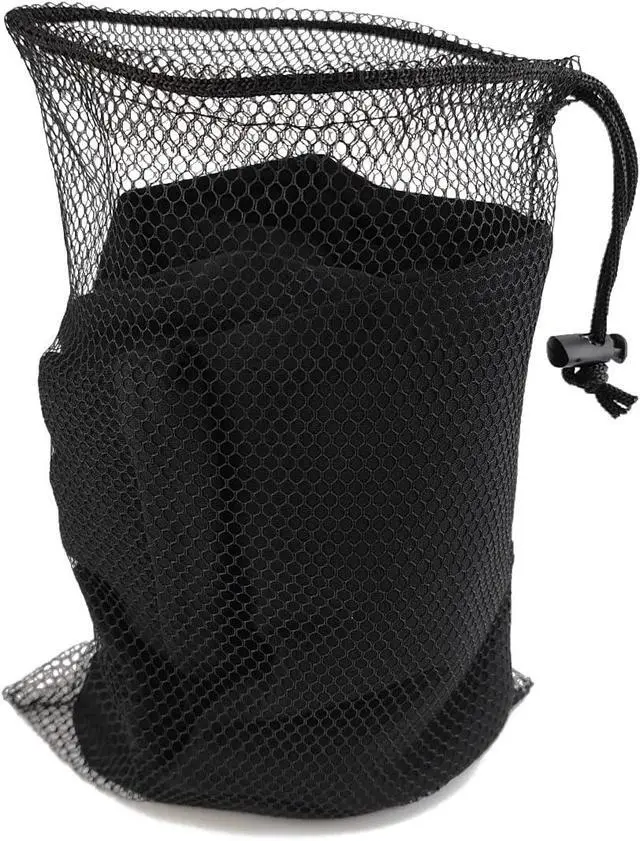 Alt view image 4 of 5 - GXXMEI 10PCS 8X12inch Nylon Mesh Drawstring Bags with Cord Lock Closure Delicates Laundry Bag For Washing Machine Small Gym Bag for Basketball, Volleyball, Football, Golf Stuff Balls