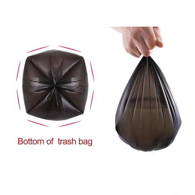 Alt view image 5 of 5 - Mini Trash Bags for Tiny Desktop Trash cans,1.5 GAL/5.6 L Strong Garbage Bag for Small Sized Waste Bin, Black Trash Bags for 3 in 1 Rvs Trash Can (150 Count / 5 Rolls, Black)