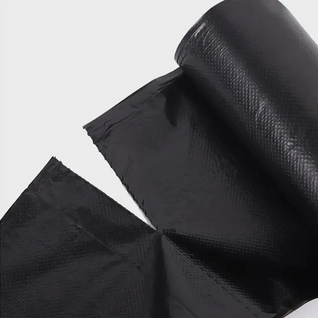 Alt view image 3 of 5 - Mini Trash Bags for Tiny Desktop Trash cans,1.5 GAL/5.6 L Strong Garbage Bag for Small Sized Waste Bin, Black Trash Bags for 3 in 1 Rvs Trash Can (150 Count / 5 Rolls, Black)
