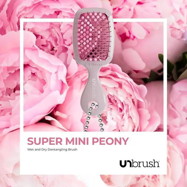 Alt view image 7 of 7 - FHI Heat UNbrush Super Mini Keychain - Collectible Charm | Collectible Miniature Charm Keychain for Bags and Keys - Accessory for Beauty Lovers