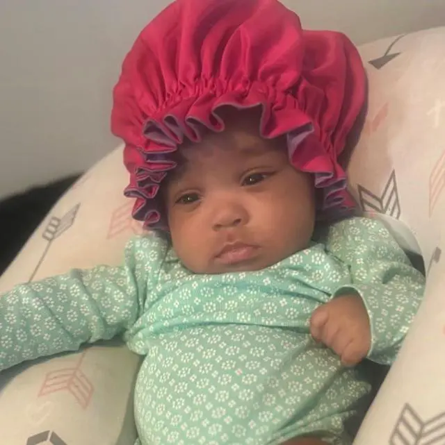 Alt view image 6 of 7 - AKISS Baby Infant Newborn Toddler Satin Silk Hair Bonnet for Baby Girl Boy Sleeping Kids Cap Hat
