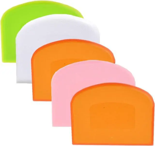 Main image of Bench Scraper, Dough Scraper, Bowl Scraper, Food Scraper Tool, Cake Scraper and Pastry Scraper, Baking Supplies Kitchen Gadgets