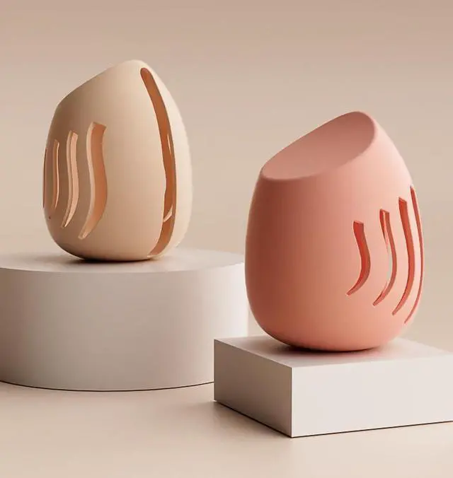 Alt view image 5 of 6 - Makeup Sponge Holder,Double-Sided Breathable Silicone Beauty Blender Holder for Travel or Daily,Shatterproof Make-up Travel Case Quick Drying Easy to Carry