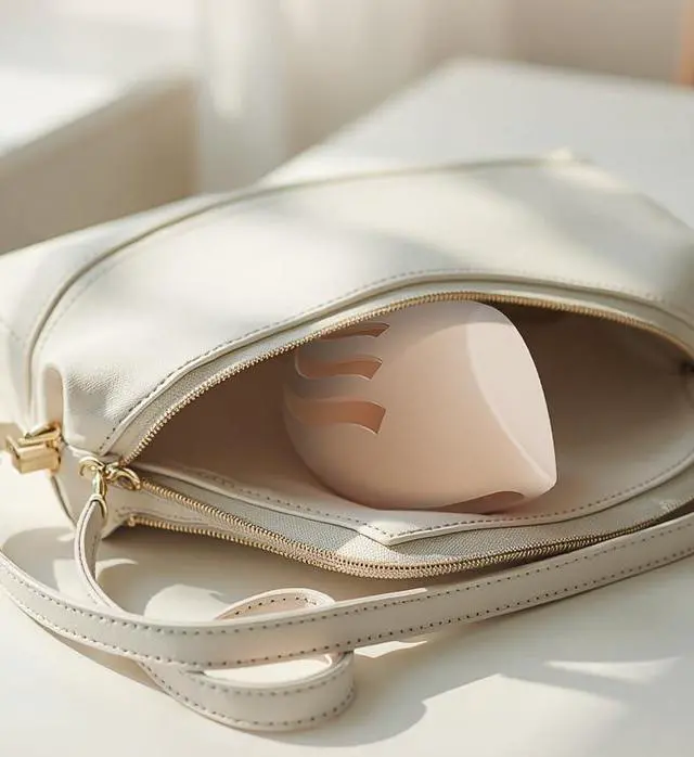 Alt view image 6 of 6 - Makeup Sponge Holder,Double-Sided Breathable Silicone Beauty Blender Holder for Travel or Daily,Shatterproof Make-up Travel Case Quick Drying Easy to Carry