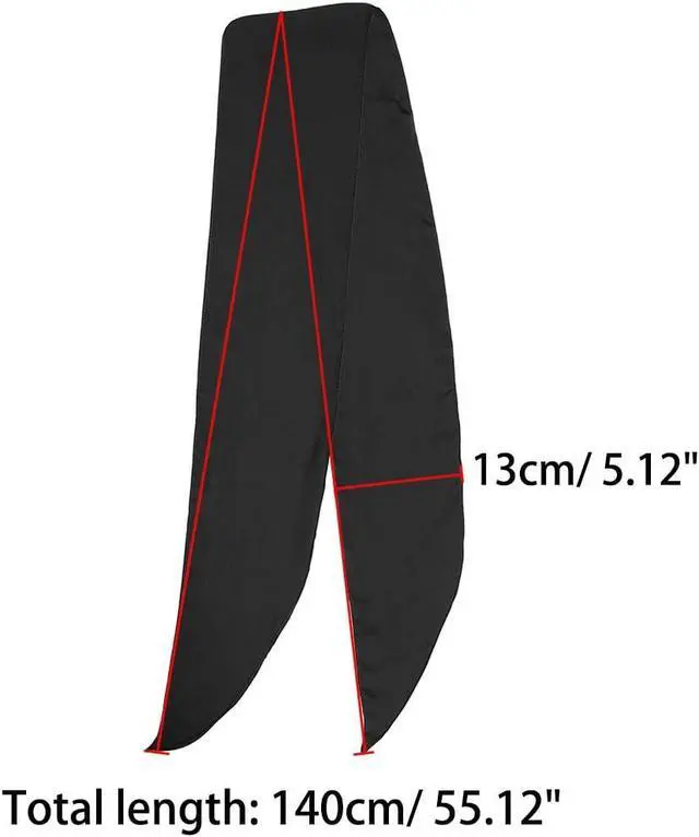 Alt view image 3 of 5 - Allegra K Women Plain Solid Color Pure Skinny Scarf Scarves Long Neckerchief Hair Band