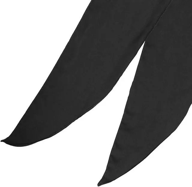 Alt view image 5 of 5 - Allegra K Women Plain Solid Color Pure Skinny Scarf Scarves Long Neckerchief Hair Band