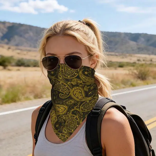 Alt view image 2 of 6 - Soft Bandana Headband, Multi-Purpose Head Scarf & Neck Wrap for Men Women