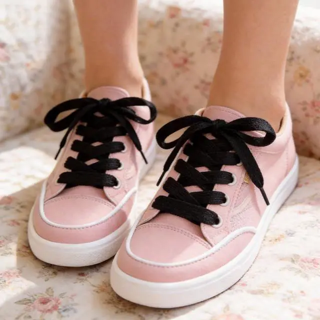 Alt view image 5 of 6 - 2 Pairs 5/8" Fat Shoe Laces for Sneakers, Jumbo Laces, 16mm Wide Flat Shoelaces for Athletic Shoes