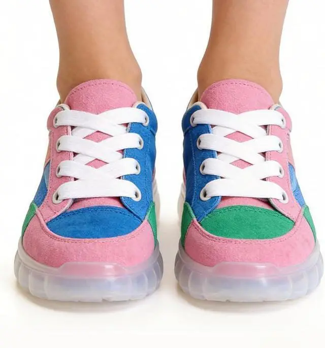 Alt view image 6 of 6 - 2 Pairs 5/8" Fat Shoe Laces for Sneakers, Jumbo Laces, 16mm Wide Flat Shoelaces for Athletic Shoes