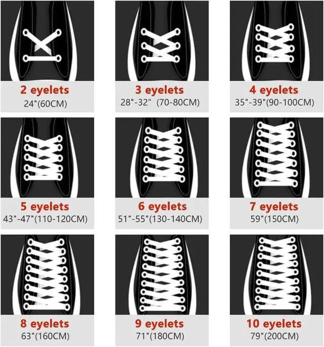 Alt view image 7 of 7 - 2 Pairs Flat Shoe Laces for Sneakers 5/16" Wide Shoelaces for Athletic Running Shoes Boot Strings