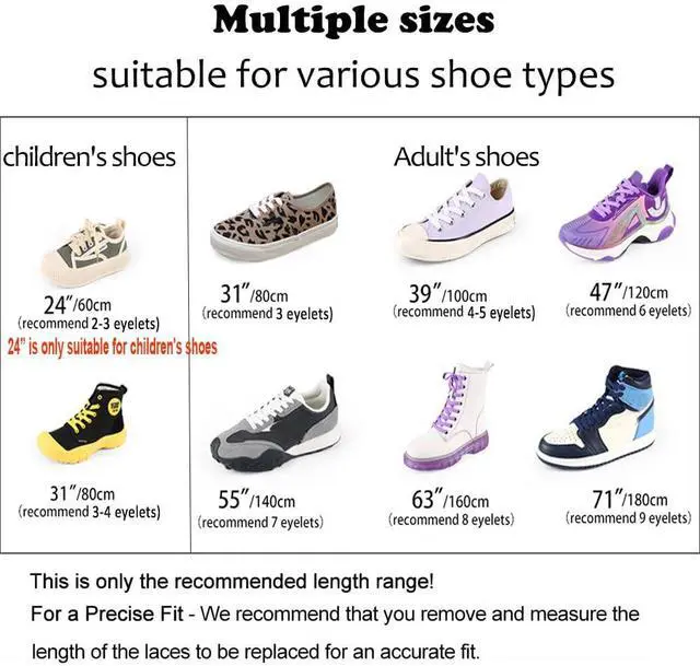Alt view image 4 of 6 - ZHENTOR 3 Pair Flat Shoe Laces for Sneakers, Shoelaces for Sneakers Athletic Running Shoes Boot Strings