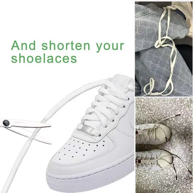 Alt view image 5 of 6 - Aglets for Shoelaces,20pcs Sneaker Shoe Lace Shortening Repair Aglet Tips,Clear Shoe Lace Ends Tips with Good Heat Shrinkage,Compatible with Most Sneaker Shoes