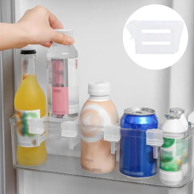 Alt view image 7 of 7 - 20 Pack Refrigerator Door Shelf Dividers Organizer Adjustable Separators for Home Kitchen Office Supplie