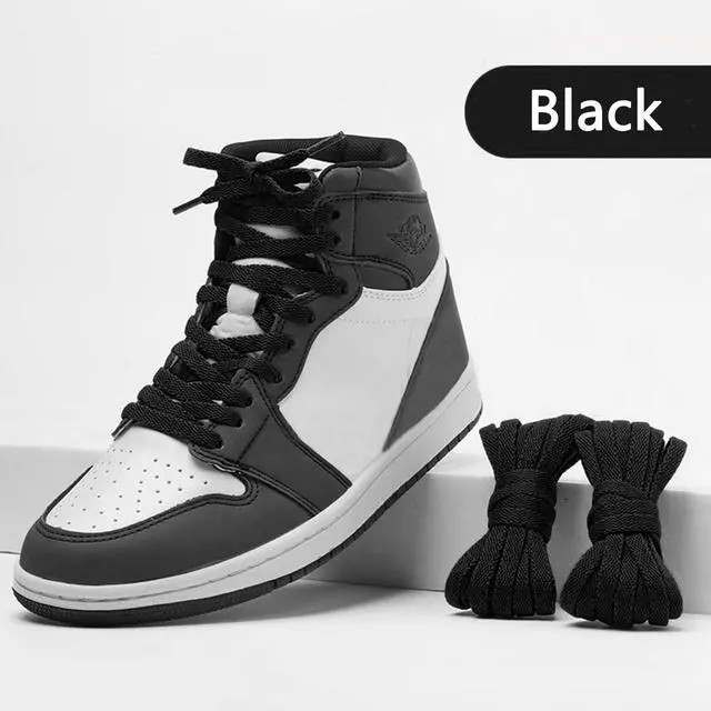 Alt view image 2 of 5 - 2 Pair Flat Shoe Laces for Sneakers Colorful Athletic Shoelaces Running Shoes Boot Strings for Kids Adults