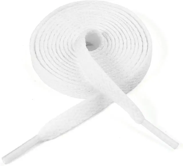 Main image of 1 Pair Flat Shoe Laces for Sneakers, 54" Shoelaces for Sneakers, 5/16 Wide Athletic Shoelaces for Replacement