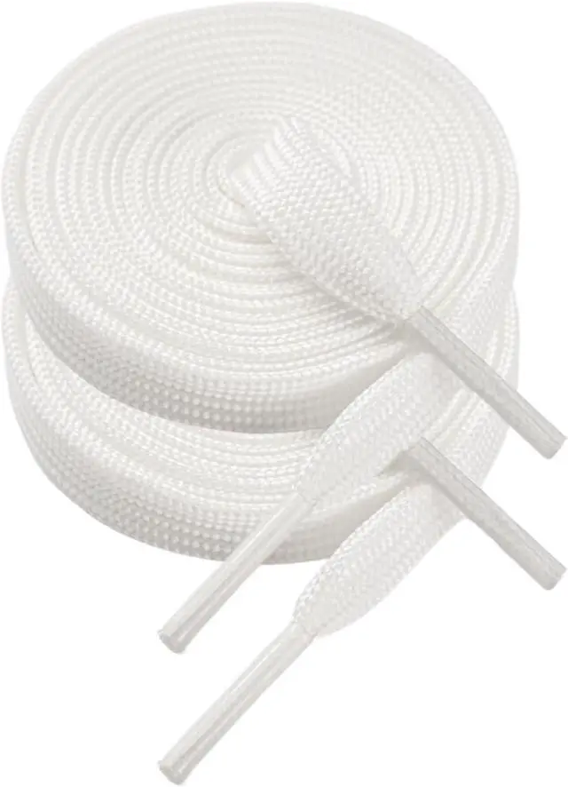 Main image of 2 Pairs Flat Shoelace Replacement Laces for Sneakers Athletic Laces