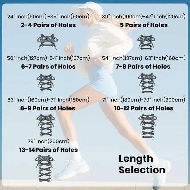 Alt view image 7 of 7 - Flat Shoe Laces for Sneakers, 5/16" Wide Shoelaces for Sneakers | Refresh Worn Sneakers, Strong Braided Polyester, Double-layer weave, anti-fray, 2 Pairs, Multiple Lengths & Colors Available