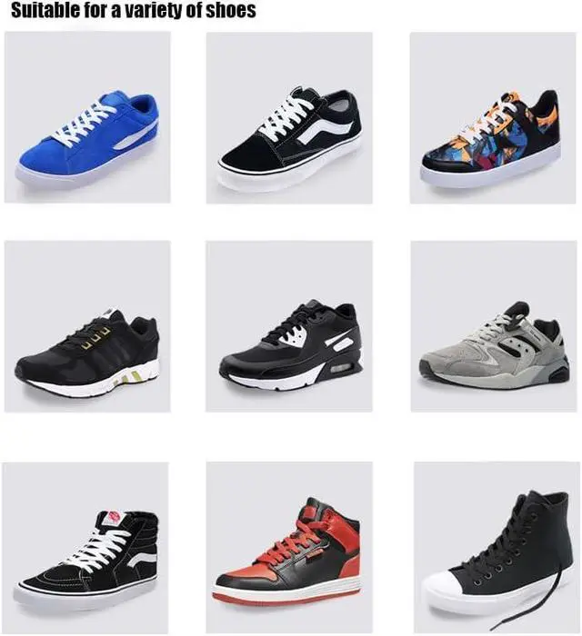 Alt view image 7 of 7 - Handshop Flat Shoelaces 5/16", 31 Colors in 36"-72" Shoe Laces For Sneakers | Replacements Shoe Laces For Sneakers and Athletic Shoes Strings