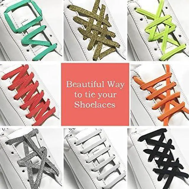 Alt view image 6 of 7 - 47" Solid Color Flat Shoelaces for Sneakers Hiking Boots Running Shoes
