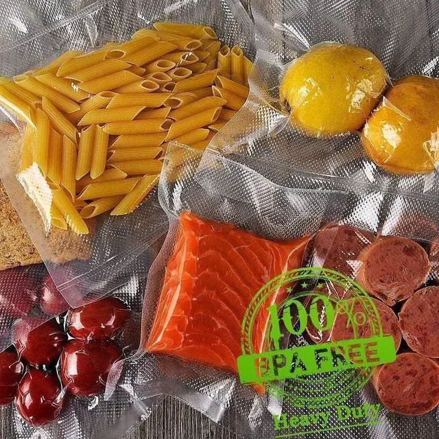 Alt view image 7 of 7 - Kitchen Essentials, Vacuum Sealer Bags Rolls, 8in x 20ft, 2 Pack | Commercial Grade, BPA Free, Customized Size, Sous Vide Cooking, Puncture Prevention, Kitchen Gadgets