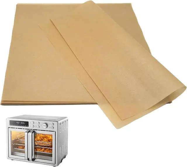Main image of 100pcs Air Fryer Liners for Midea Flexify French Door Toaster Oven Combo | Non-Stick, Unbleached, Heat Resistant, Easy Cleanup Disposable Parchment Paper, Air Fryer Accessories